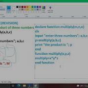FUNCTION PROCEDURE OF MODULAR PROGRAMMING IMPORTANT TOPIC FOR SEE QBASIC