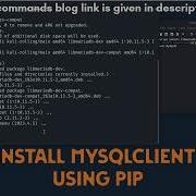 How To Install Mysqlclient Python Library In Linux