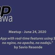 PHP Ottawa Meetup June 24 2020 Swoole