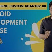 List View Using Custom Adapter Android Development Tutorial 8 English CC