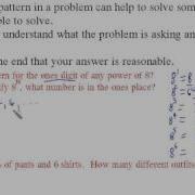 Solve A Simpler Problem And Look For A Pattern