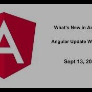 What S New In Angular Angular Update Workshop