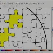 Puzzle To Shape In Inkscape