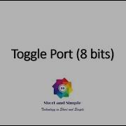 Toggle Port In AVR Microcontroller Program