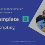 TestComplete Scripting In TestComplete