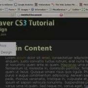 Dreamweaver CS3 SPRY Menu CSS Tutorial 6 8