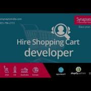 Hire Shopping Cart Developer SynapseIndia
