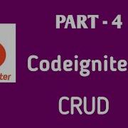 Basic MySql CRUD Operation In CodeIgniter 4 PHP CodeIgniter 4 Basic CRUD Operation