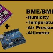 Как использовать датчик BME280 с Arduino влажность температура барометрическое давление и высо