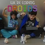 We Re Coding The Droids From Star Wars Using Sphero Edu At The Apple Store Kids Hour Of Code