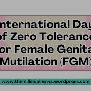 Stepping Up The Pace To End Female Genital Mutilation