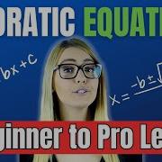 Quadratic Equations How To Solve Quadratic Equations By Factoring And By The Quadratic Formula