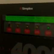 EST IO 1000 Simplex 4005 Bell Test 1