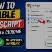 How To Enable Javascript On Google Chrome Quick Guide 2026