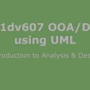 Introduction To Object Oriented Analysis And Design