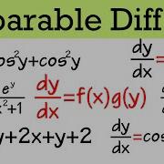 How To Solve Separable Differential Equations 6 Examples Calculus 2