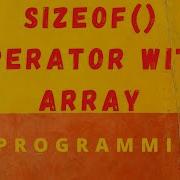 Count Array Elements Using Sizeof Operator