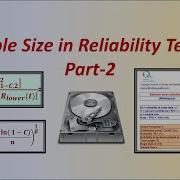 Sample Size In Reliability Testing Part 2