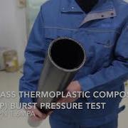 Banline Bonded Fiberglass TCP RTP Pipe Burst Pressure Test 5X Performance