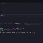 Programming A Simple File Watcher Using Shell Script Only