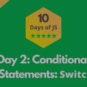HackerRank Day 2 Conditional Statements Switch Problem Solution In JavaScript 10 Days Of JS