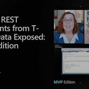 Calling REST Endpoints From T SQL Data Exposed MVP Edition