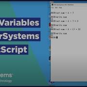 Using Variables In InterSystems ObjectScript