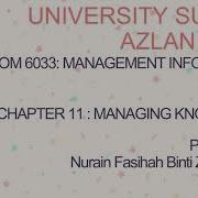 Chapter 11 Managing Knowledge MIS