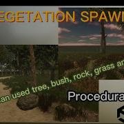 Unity EDC Vegetation Spawner