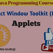 Applets In Java