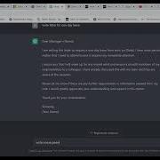 Leave Application Love Letter Python Code Written By Chatgpt