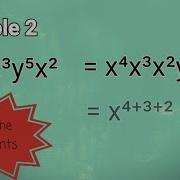 Product Rule For Exponents