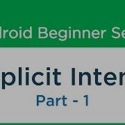 21 Android Tutorial Explicit Intent Part 1