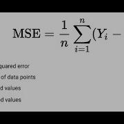 Mean Square Error Significance In Machine Learning