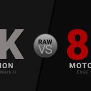 8K RAW Canon EOS R5 Mark II Vs Motorola Edge 50 Pro Captured With MotionCam Pro