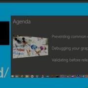 Build 2013 DirectX Graphics Debugging Tools