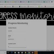 Digital Progress Monitoring Tutorial