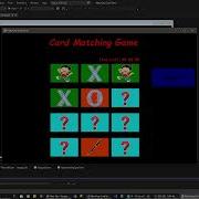 Card Matching Game In C Windows Forms
