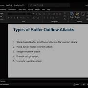 Group 1 EHDF PowerPoint Presentation On Buffer Overflow And SQL Injection Attacks