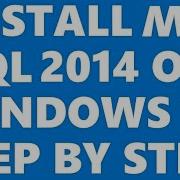 HOW TO INSTALL MS SQL 2014 ON WINDOWS 11