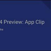 Часть 3 Создайте свой первый App Clip Предварительная версия IOS 14 для разработчиков