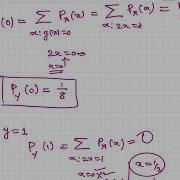 02 Derived Distribution Example Problem Discrete Random Variable