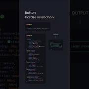 Button Border Animation Shorts Youtubeshorts Coding Animation Button Hovereffect