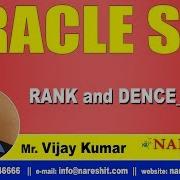 RANK And DENCE RANK In SQL Oracle SQL Tutorial Videos Mr Vijay Kumar
