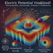 Electric Potential Monopotential Dipotential Plot3D ContourPlot Animate Mathematica Lec6