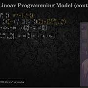 IMSE881 Lecture 4 Part 1 Simplex Method Comparing Tableau And Matrix Forms