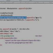 JQUERY APPENDTO METHOD DEMO