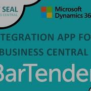 BarTender Integration App For Business Central NAV SEAL