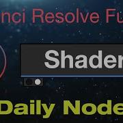 DaVinci Resolve Fusion Shader Node