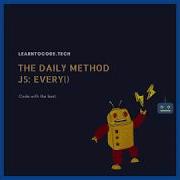 The Daily Method JavaScript Array Prototype Every